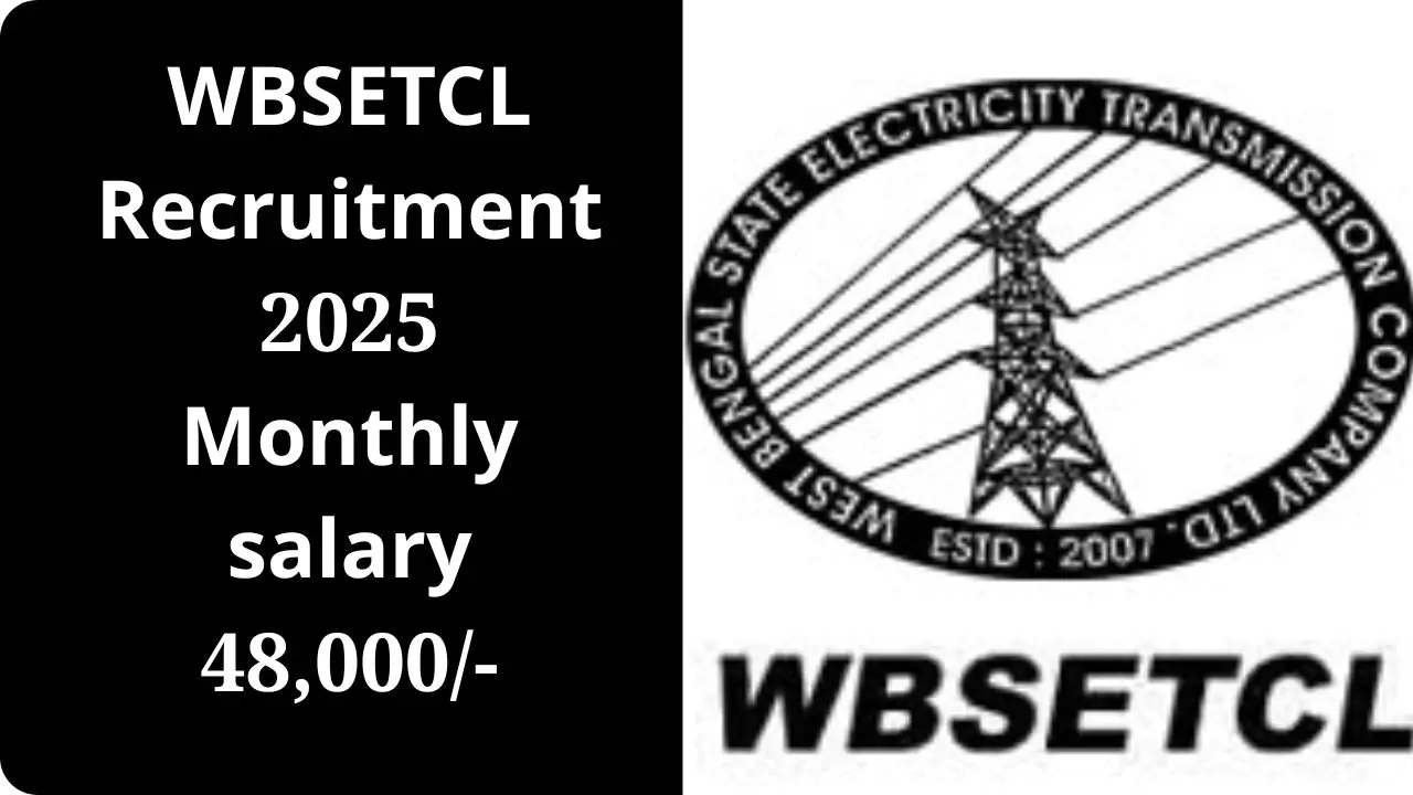 WBSETCL Recruitment 2025