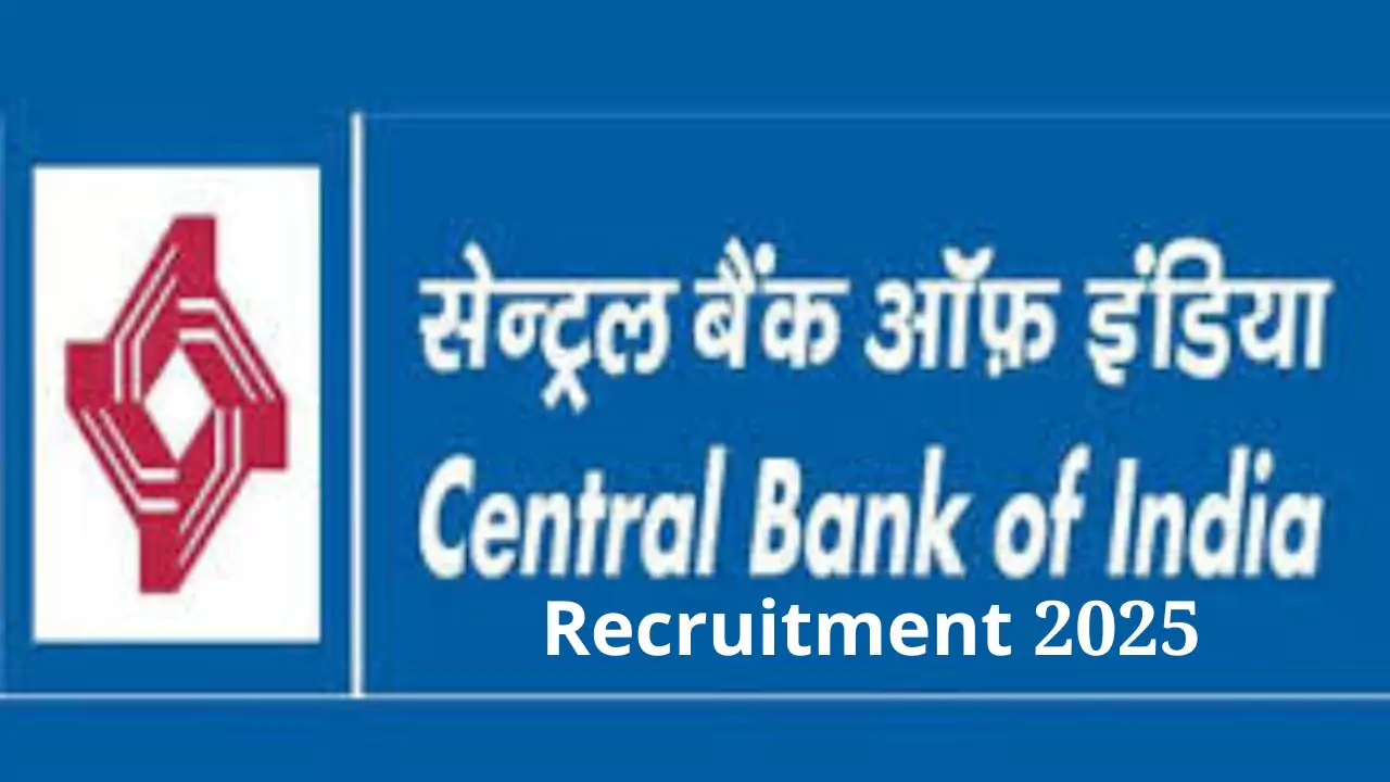 Central Bank Of India Recruitment 2025