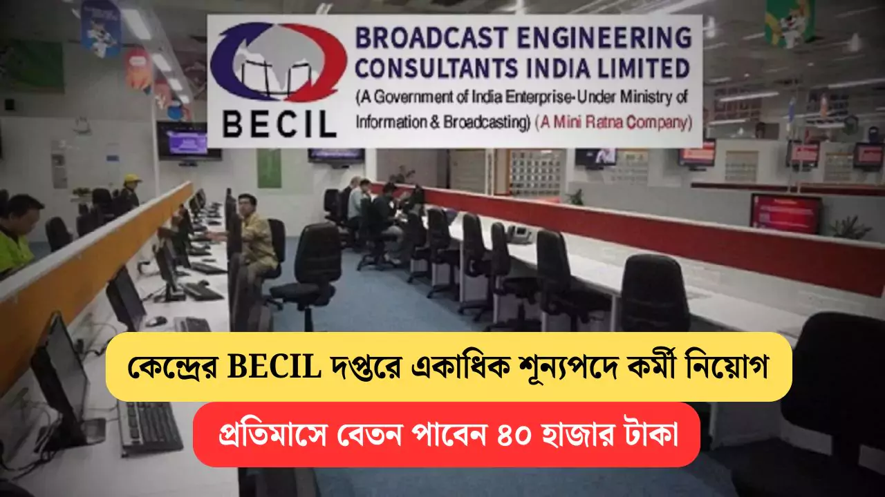BECIL Recruitment 2025